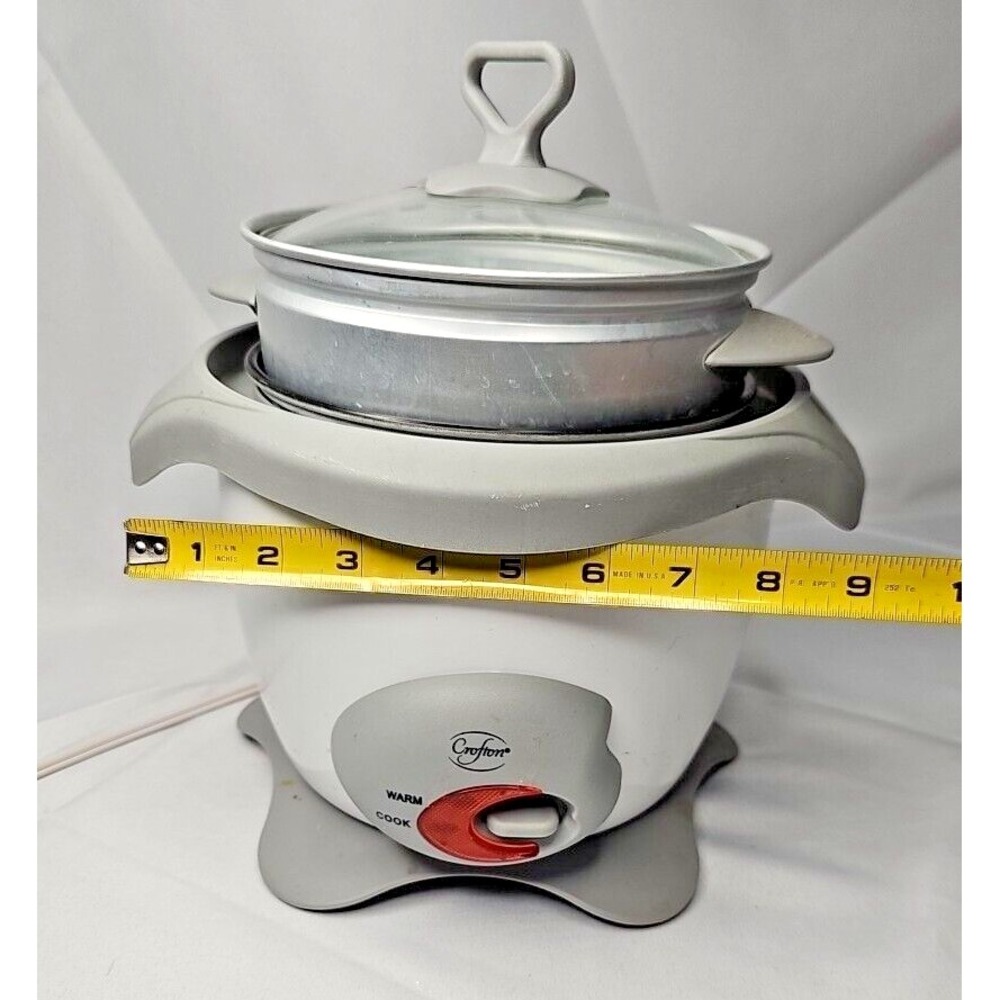 5 Cup Rice Maker & Steamer, Auto Shift to warm when done, Rice Cooker Crofton - Picture 10 of 11